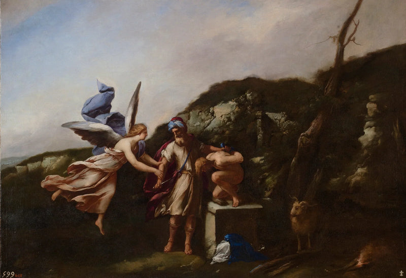 Isaks ofring - Luca Giordano