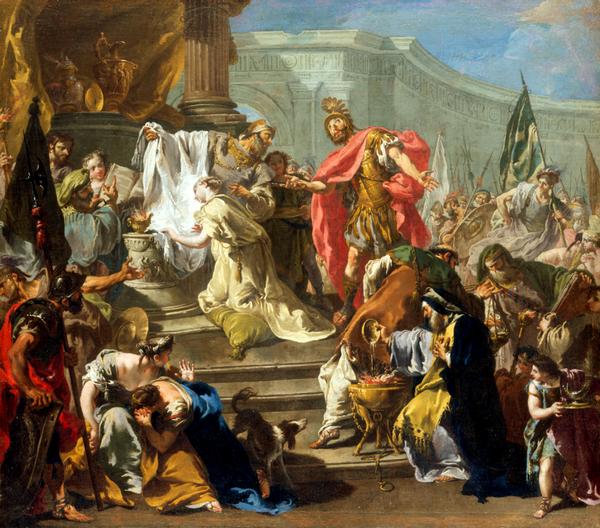 Jephthah's Daughter Sacrifice (Pittoni, Southampton) - Giovanni Battista Pittoni