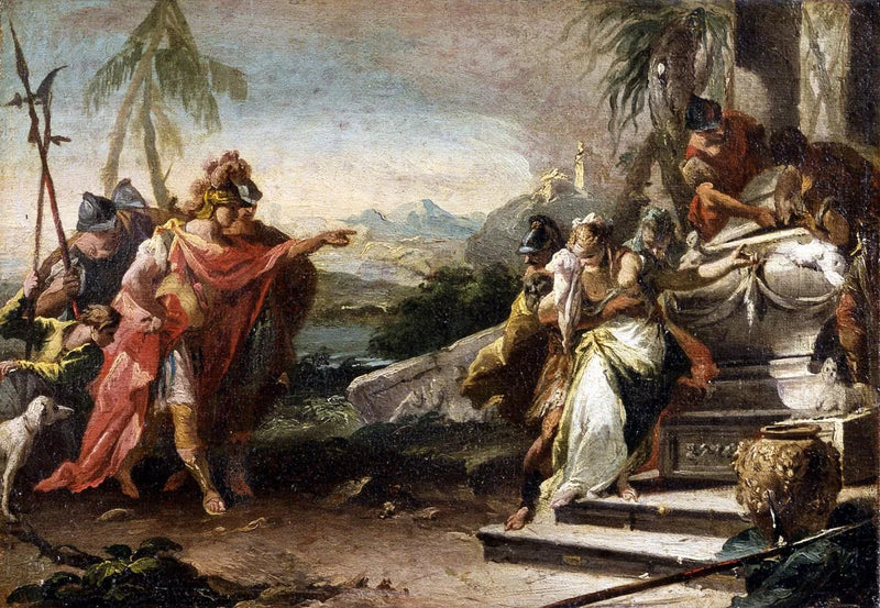 Polyxènes ofre - Giovanni Battista Pittoni