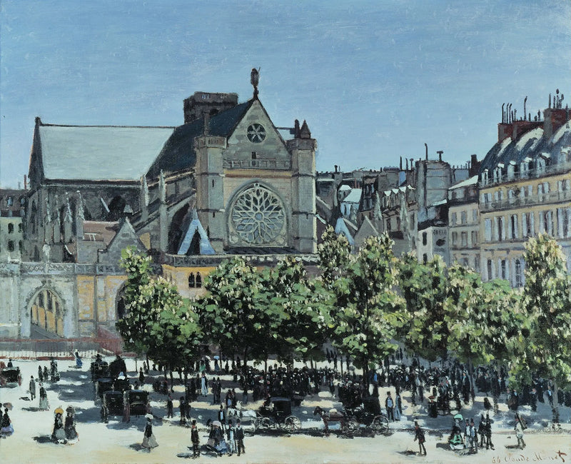Le Saint-Germain de l'Auxerrois Paris - Claude Monet