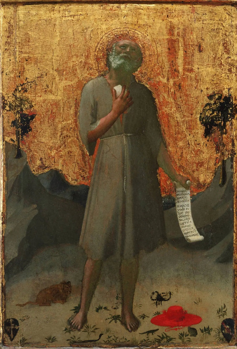 Den Hellige Jerome, der angrer - Fra Angelico