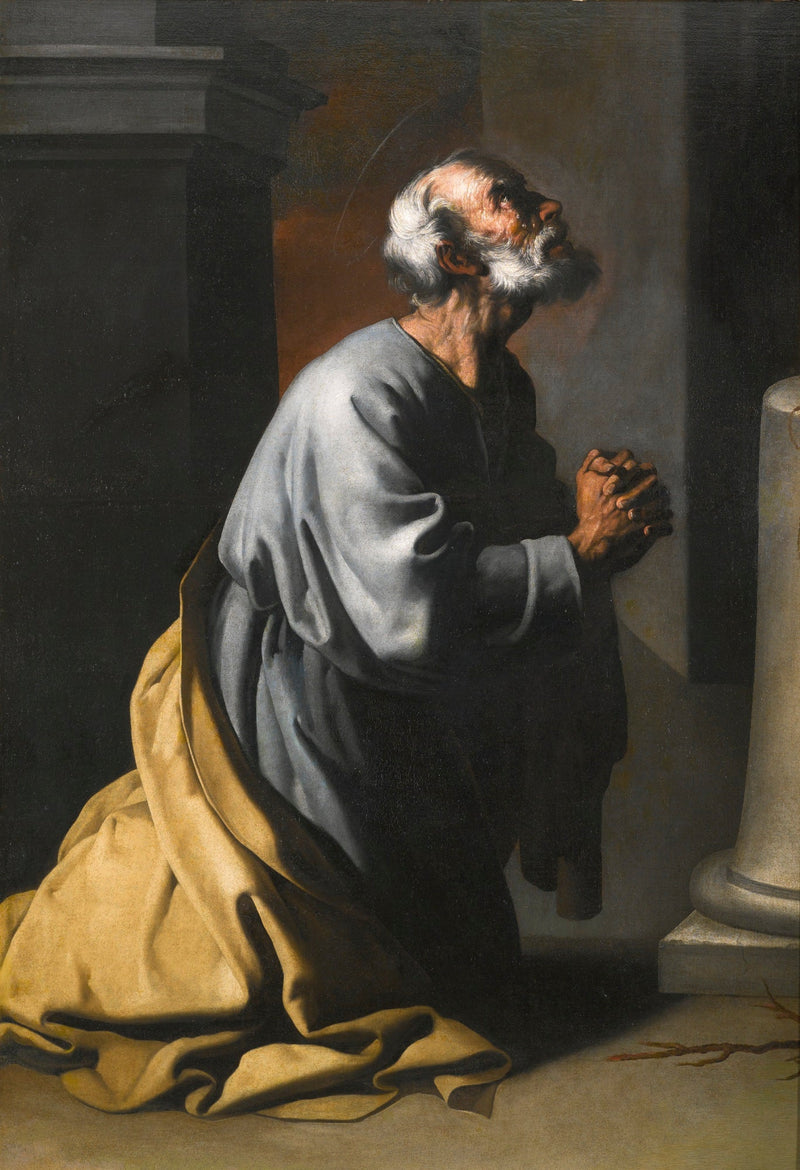 Den Sankt Peter Synderen - Francisco de Zurbarán