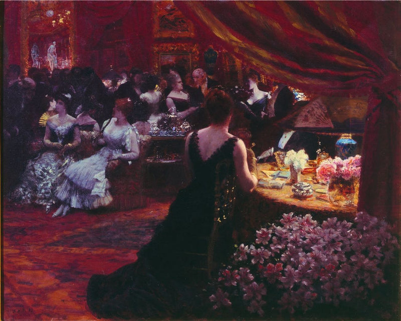 Prinsesse Mathilde Bonapartes salon - Giuseppe De Nittis