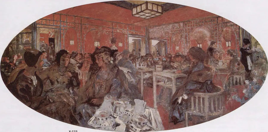The teahouse of the Grand Teddy - Édouard Vuillard