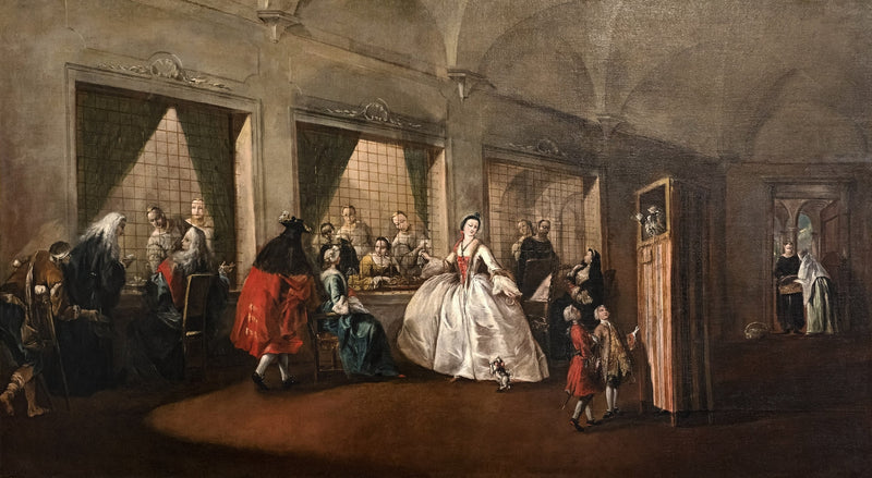 San Zaccarias nonneresalon - Francesco Guardi