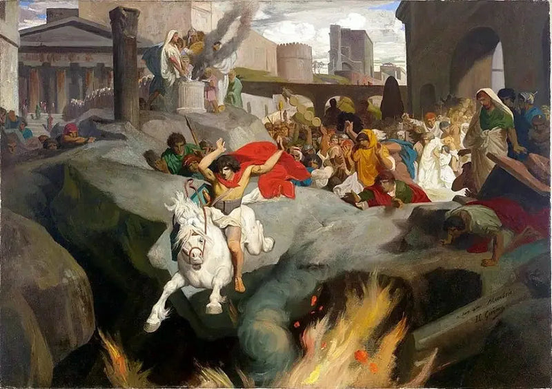 Mettius Curtius' spring - Jean-Léon Gérôme