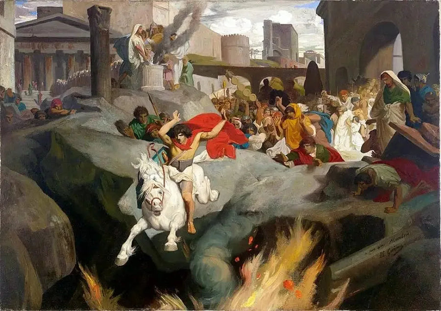 Mettius Curtius' spring - Jean-Léon Gérôme
