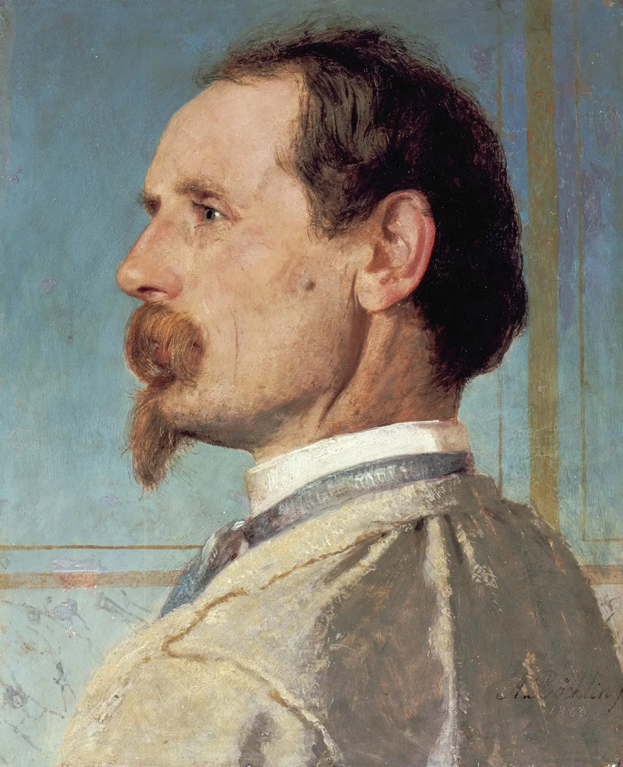 Joseph von Kopf-skulptøren - Arnold Böcklin