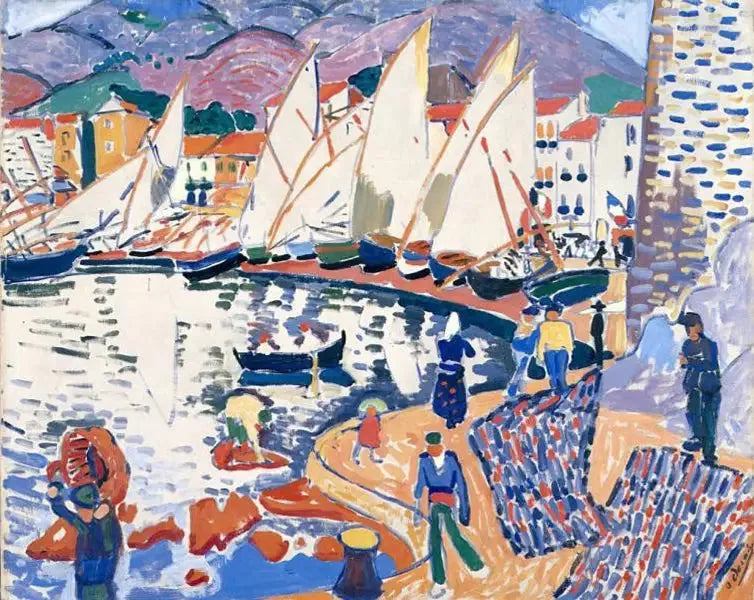 Tørring af sejl - André Derain