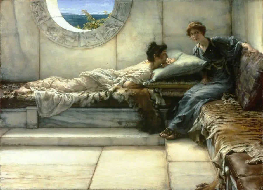 Hemmeligheden - Lawrence Alma-Tadema