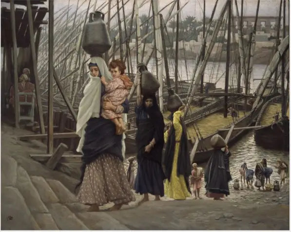 Opholdet i Egypten - James Tissot