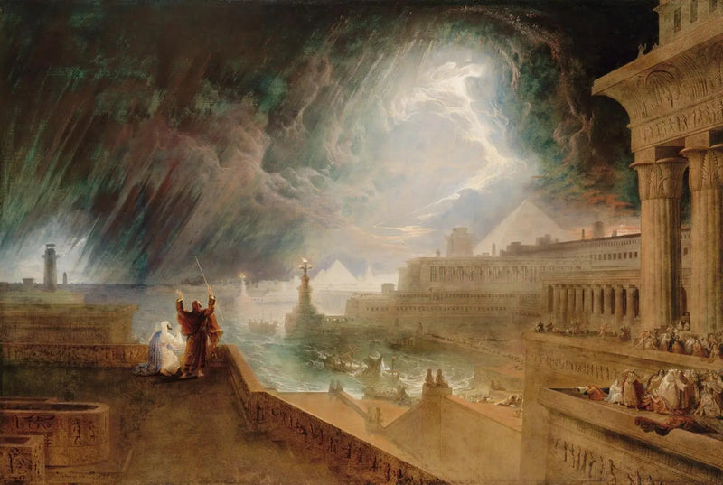 Den Syvende Plage - John Martin