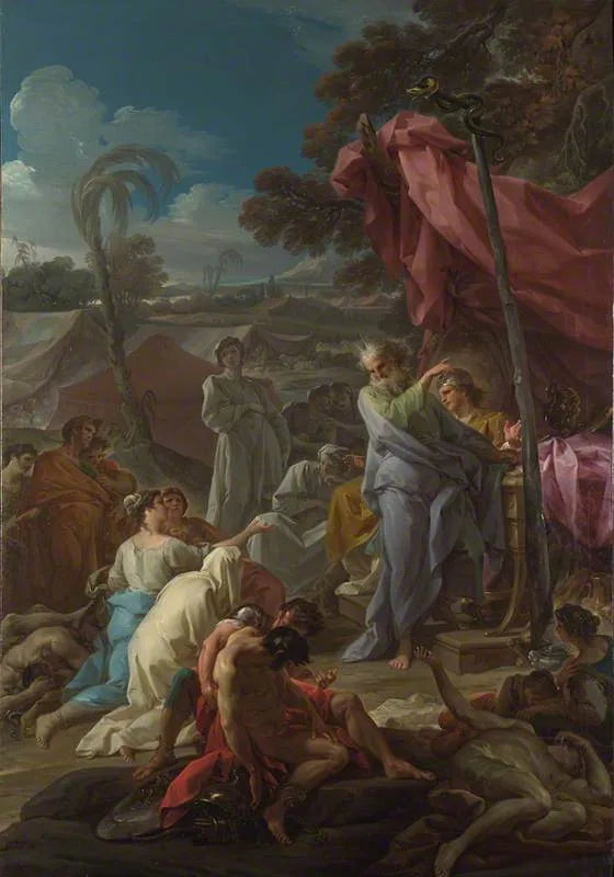 Den bronzede slange - Corrado Giaquinto