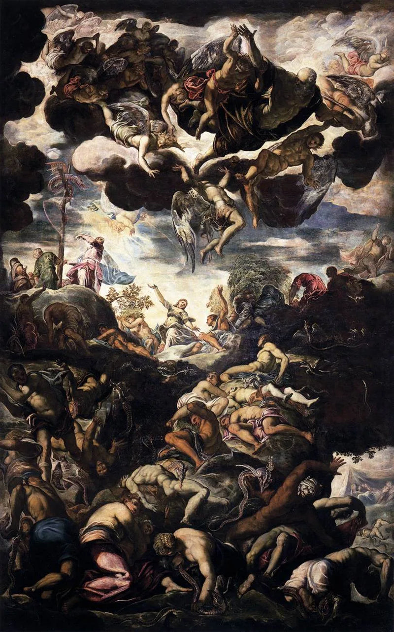 Den Messing Slange - Jacopo Tintoretto