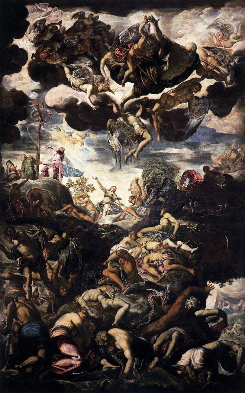 Den Messing Slange - Jacopo Tintoretto