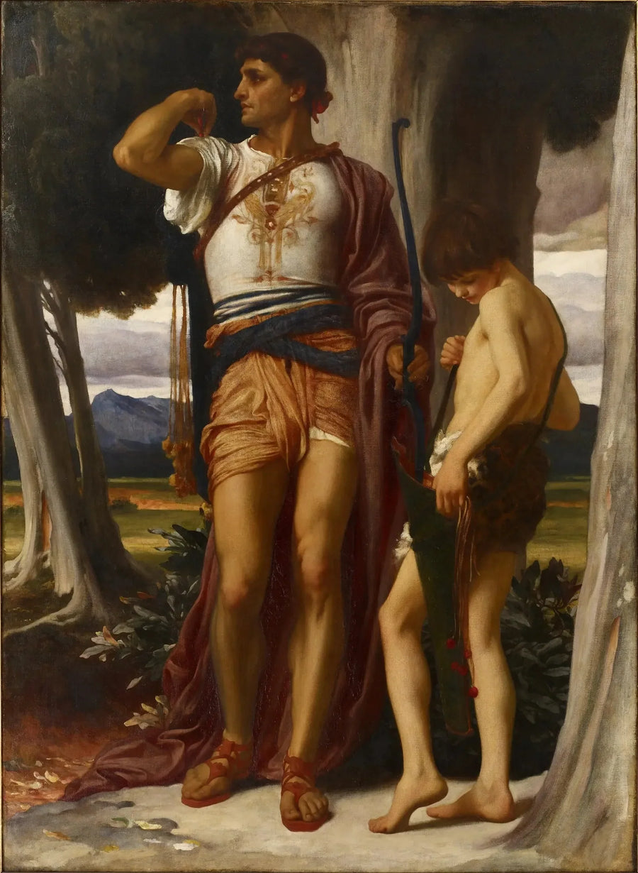 Jonathan's tegn til David - Frederic Leighton