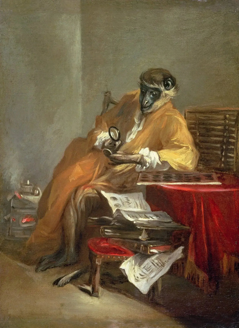 Den Gamle Abe - Jean Siméon Chardin