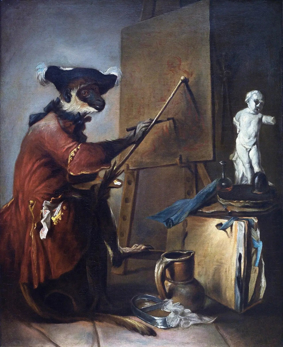 Malerabeholderen - Jean Siméon Chardin