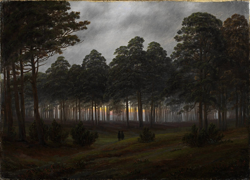 Aftenen - Caspar David Friedrich
