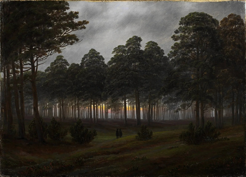 Aftenen - Caspar David Friedrich