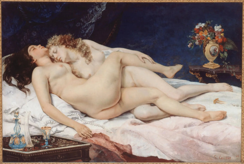 Søvnen - Gustave Courbet