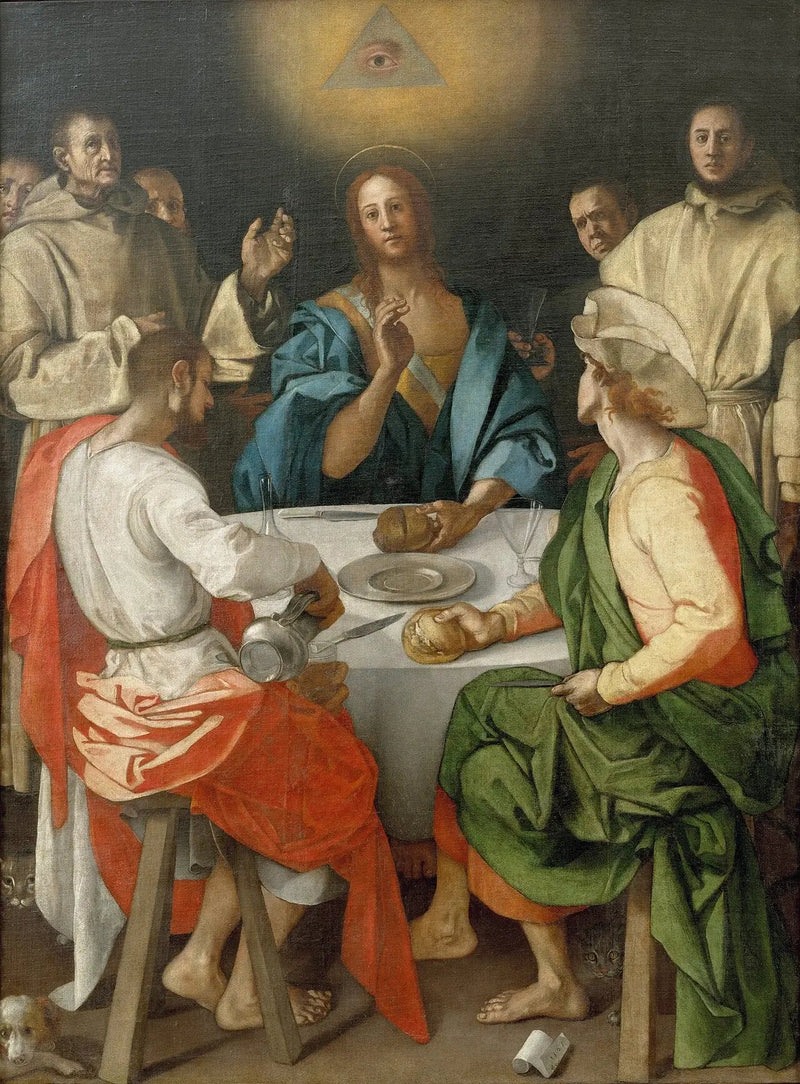 Emmaüs-aftensmåltid - Pontormo