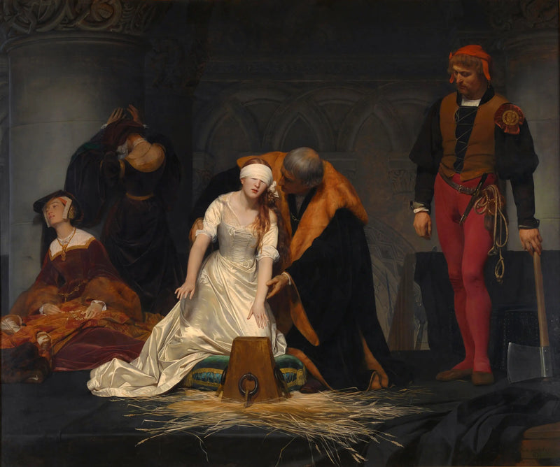 Jane Greys Pinhedelse - Paul Delaroche