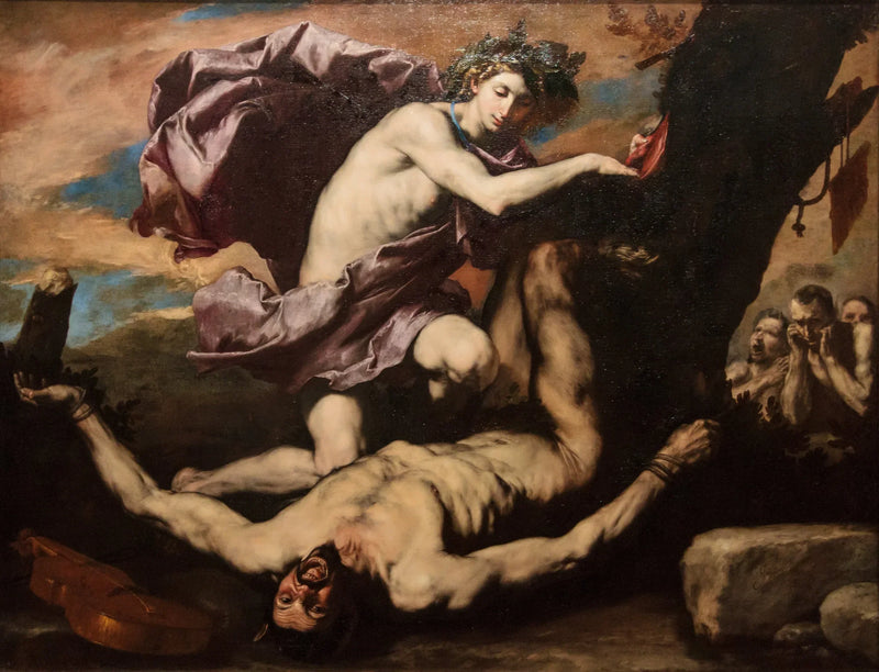 Marsyas' Pinhedelse (Giordano, Ribera) - Jusepe de Ribera