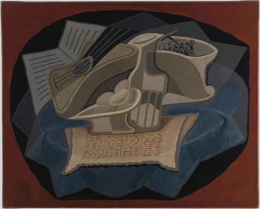 Den blå løber - Juan Gris