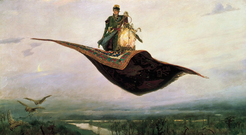 Det flyvende tæppe - Viktor Vasnetsov