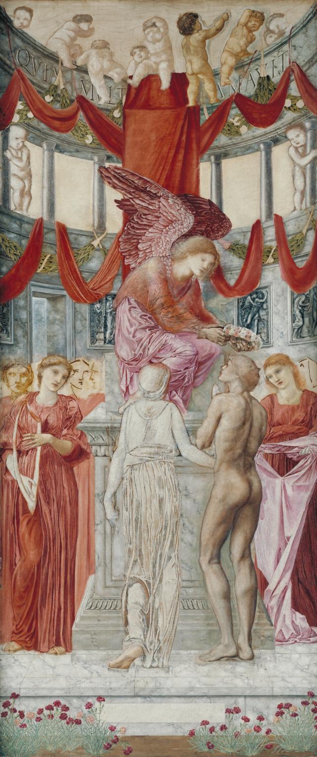 Kærlighedens Tempel - Edward Burne-Jones