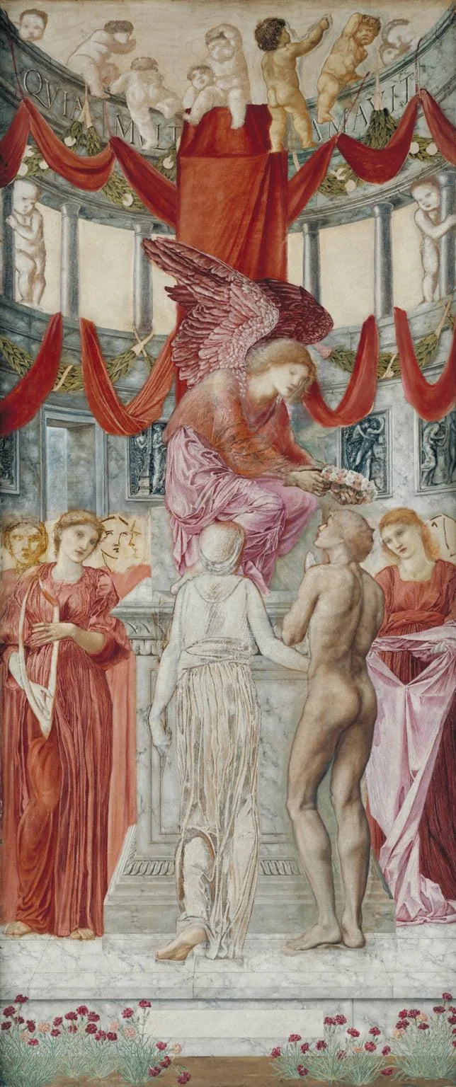 Kærlighedens Tempel - Edward Burne-Jones