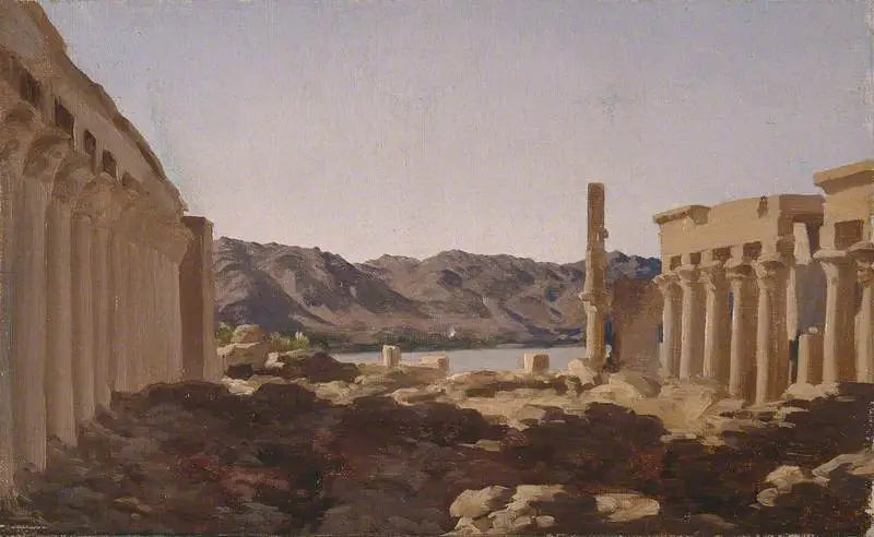 Philae-templet - Frederic Leighton