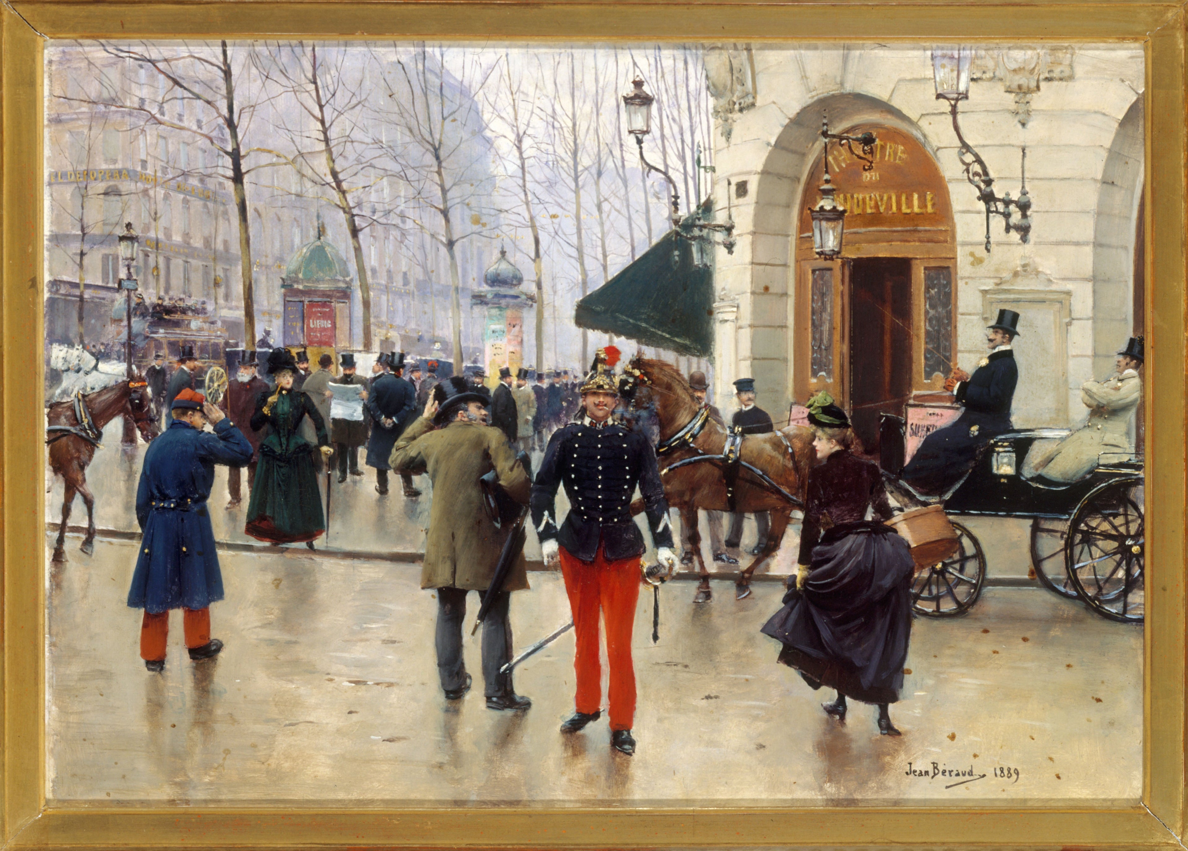 Vaudeville-teatret - Jean Béraud
