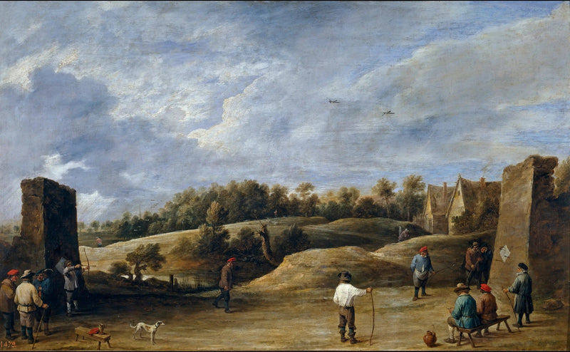 Bueskydning - David Teniers den Yngre
