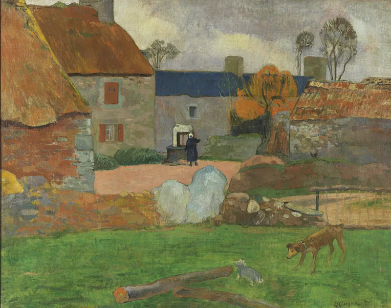 Det blå tag - Paul Gauguin