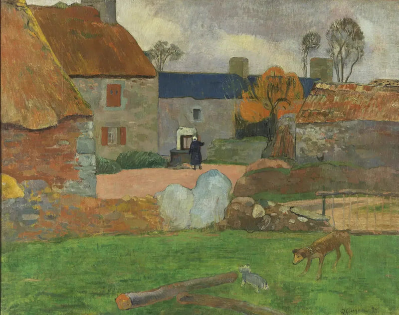 Det blå tag - Paul Gauguin