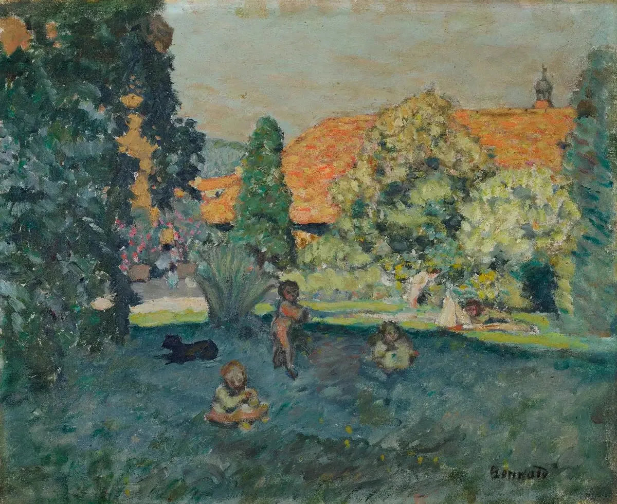 Le Toit rose - Pierre Bonnard image 1 copie de tableau peinte à la main
