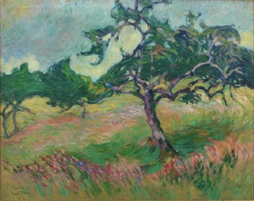 Le Toquesac, Août - Robert Antoine Pinchon image 1 tableau peint à l’huile sur toile
