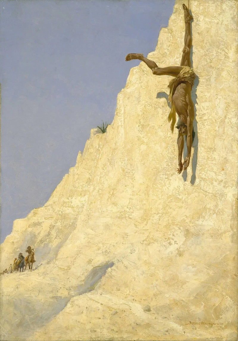 Den overtrædende - Frederic Remington