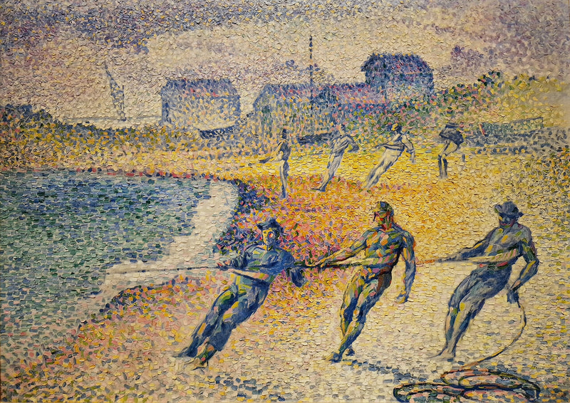 Transport af net - Henri-Edmond Cross
