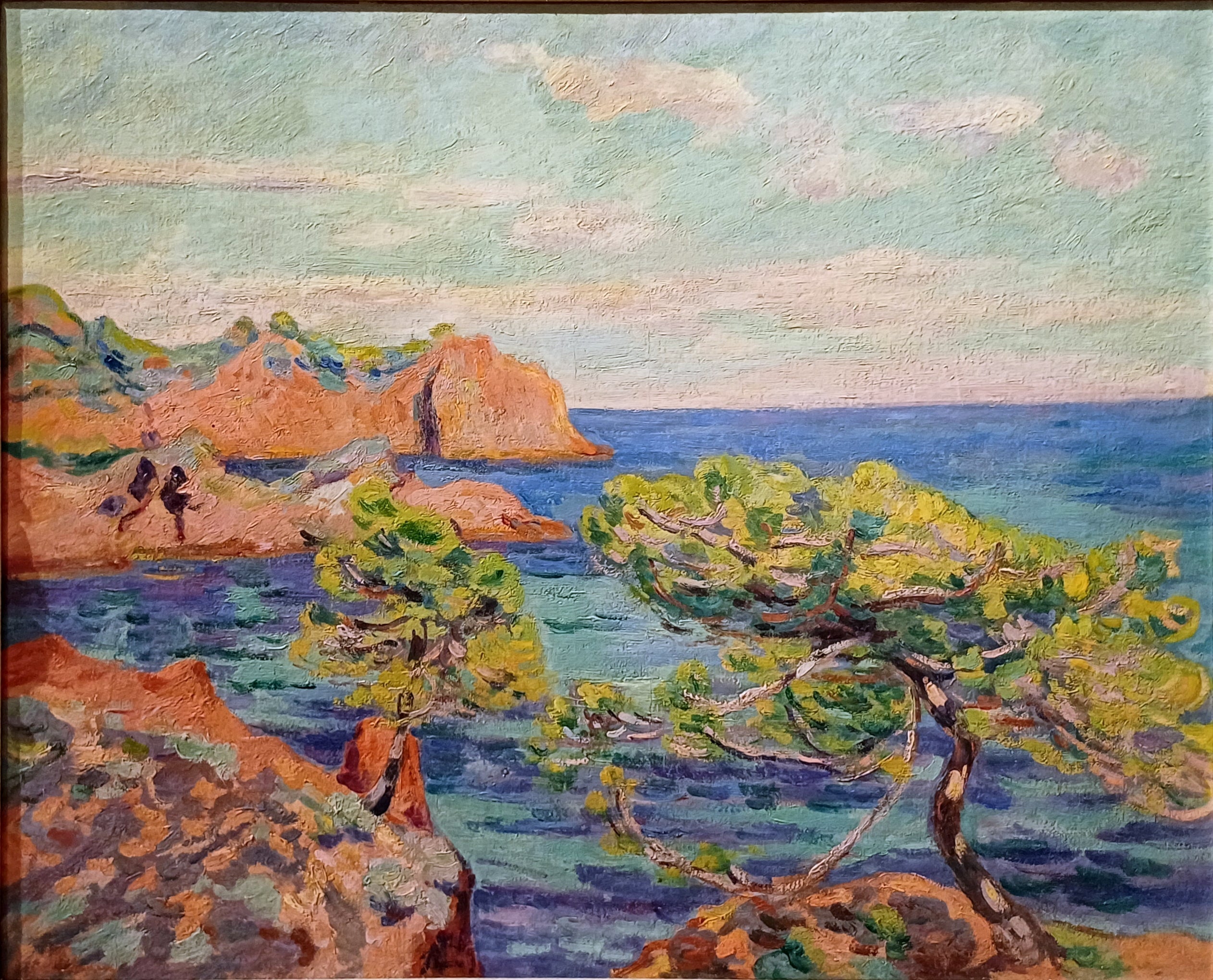 Le Trayas - Armand Guillaumin image 1 tableau peint à l’huile sur toile
