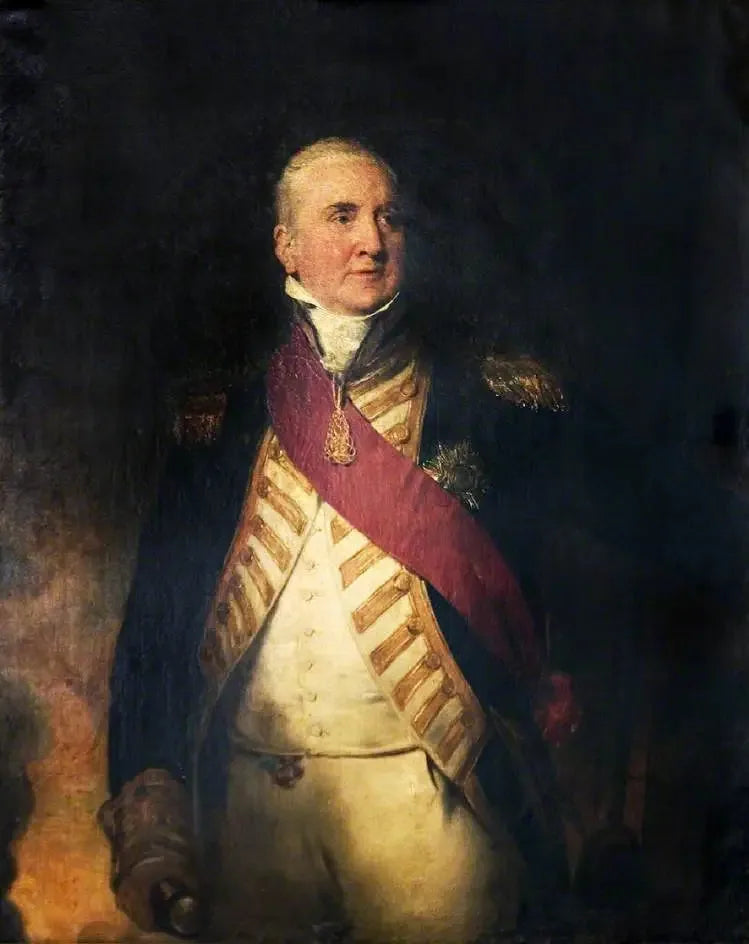 Den meget ærede Edward Pellew (1757–1833), 1. vicomte af Exmouth, viceadmiral af England - Thomas Lawrence