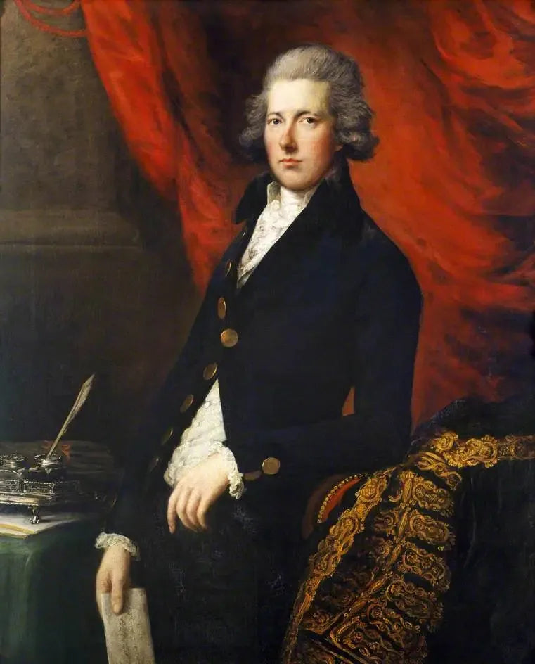 Den meget ærede William Pitt den Yngre (1759–1806) - Thomas Gainsborough