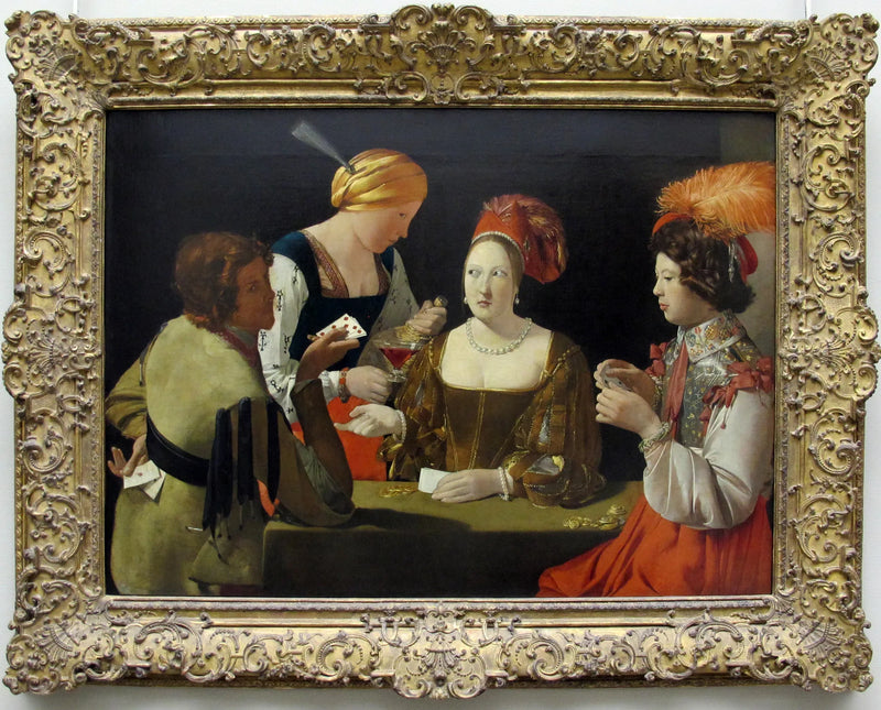 Cheat med firkanten - Georges de La Tour