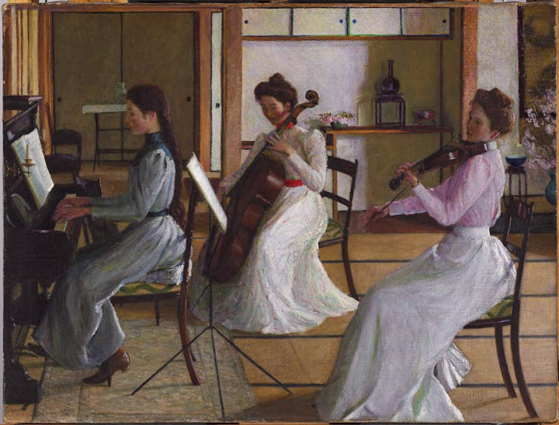 Le Trio, Tokyo, Japan - Lilla Cabot Perry