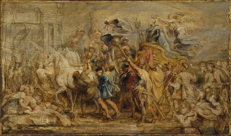 Sejrgangen for Henri IV - Peter Paul Rubens