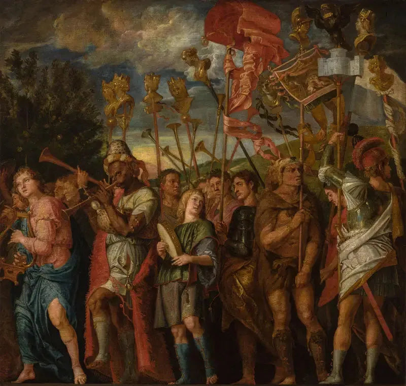 Sejrsgudinden af Cæsar - Peter Paul Rubens