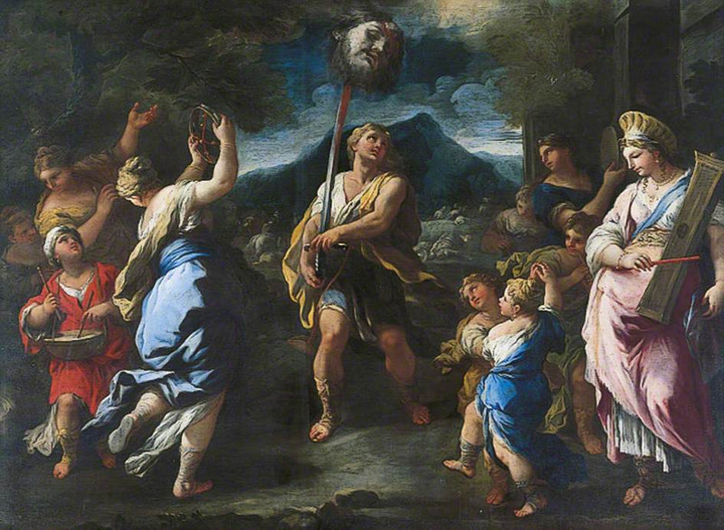 Davids triumf - Luca Giordano
