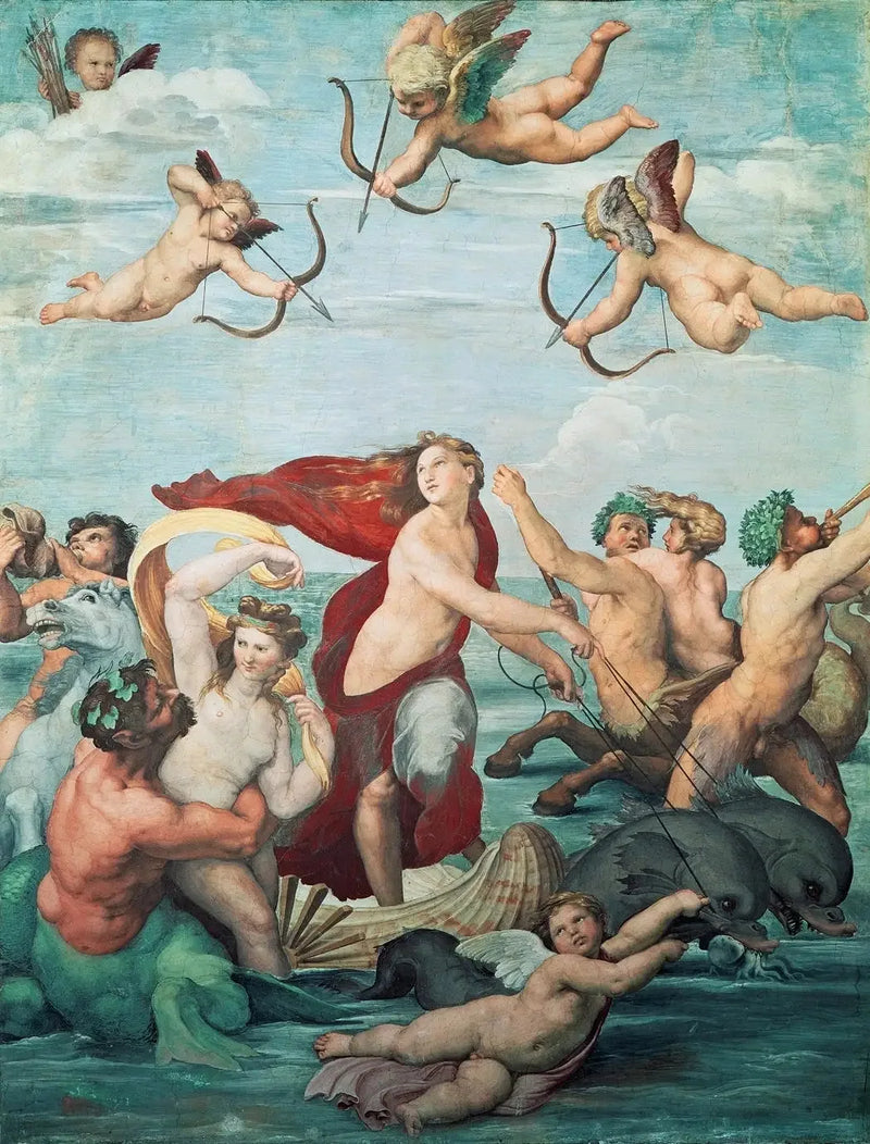 Galateas Triumf - Raphael Sanzio